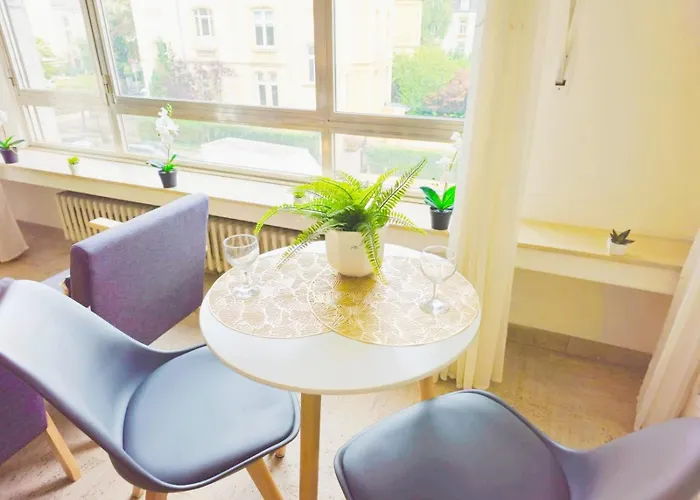 Bright With Outdoor Balcony 卢森堡